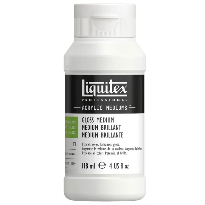 Gleich bestellen - Liquitex Acrylic Medium - Gloss Medium - 118ml
