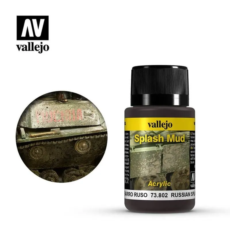 Einfache Rückgabe | Vallejo Weathering Effects Splash Mud Russian