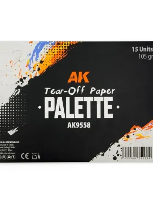 Abreißbare Papier-Mischpalette - Premium-Qualität