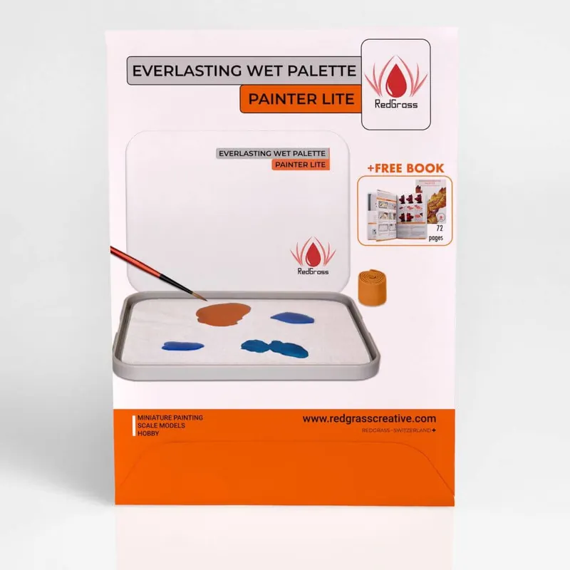 Reduziert - Everlasting Wet Palette Painter Lite + Buch