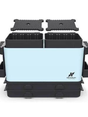 All in One Modular Box-Standard Set Wet Palette Edition - Blau/Schwarz | Begrenztes Angebot