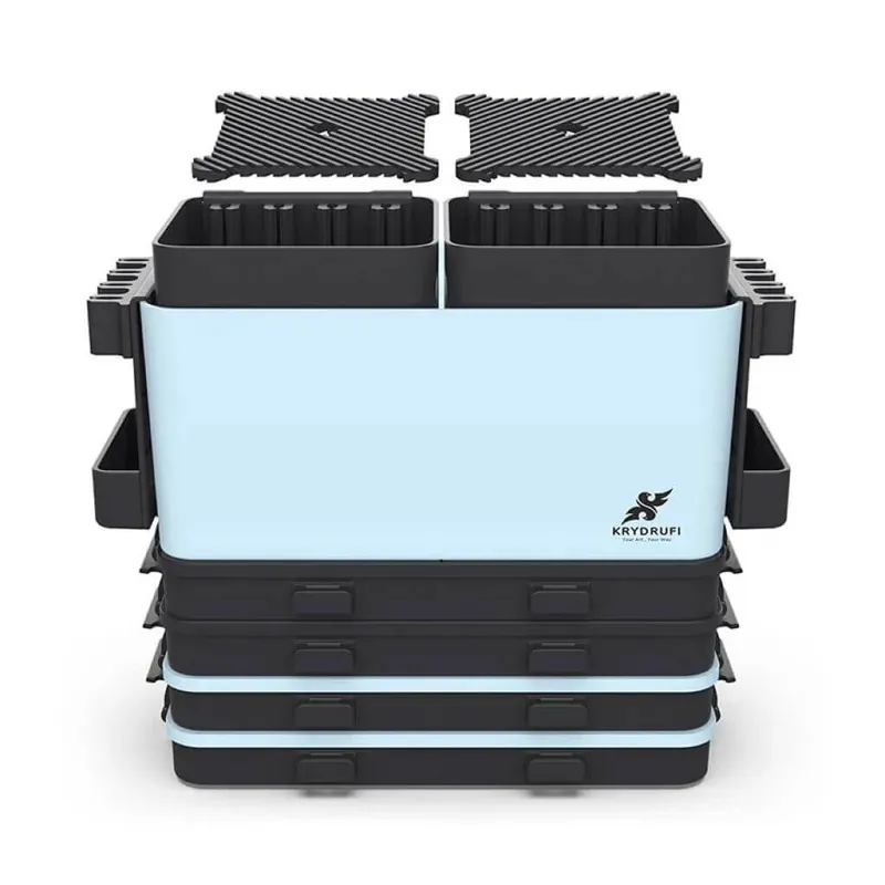 All-in-One Modular Box-Ultra Set Wet Palette Edition - Blau/Schwarz - Werkspreis
