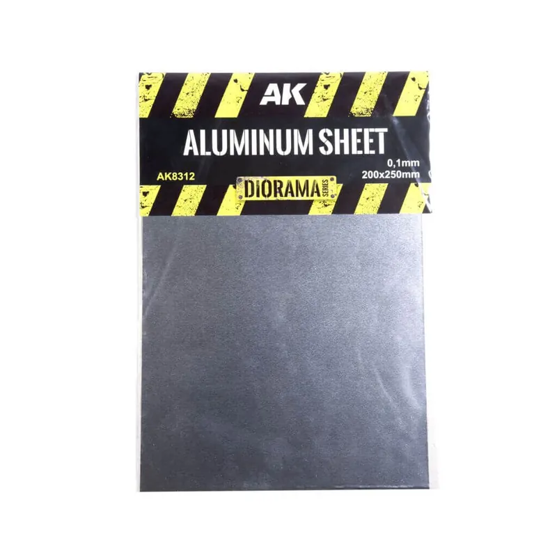 Jetzt sichern - Aluminiumblech 200x250mm (0,1mm)