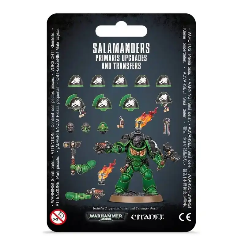 Salamanders Primaris Upgrades Set - Heute bestellen