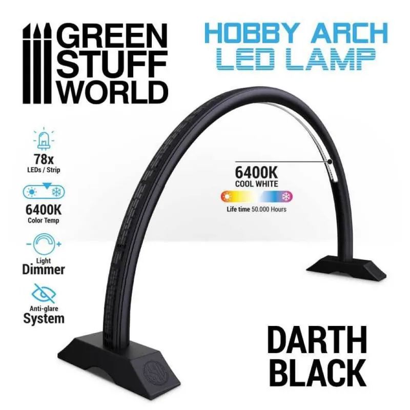 Bogenlampe LED - Schwarz | Neu verfügbar