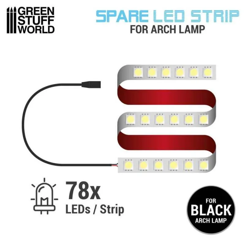 Ersatzstreifen für Hobby Arch LED-Lampe - Darth Black | Premium-Qualität