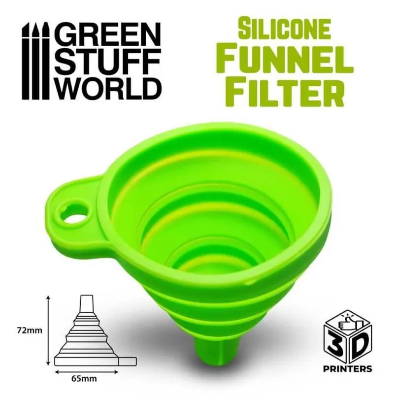 Jetzt sichern - Silikontrichterfilter für 3D-Drucker