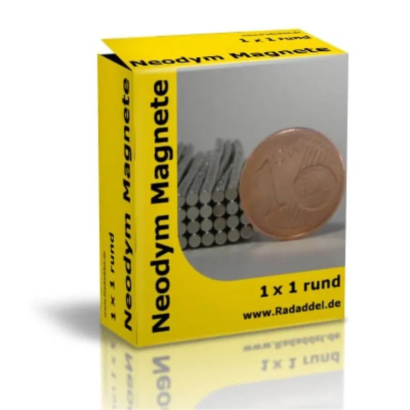 10 x Neodym Magnete Rund 1x1 mm | Fast ausverkauft