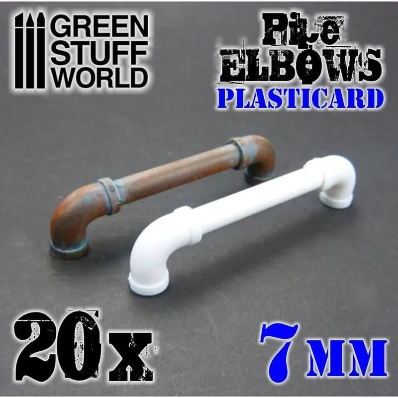 Preishit - Plasticard Rohrbogen 7mm