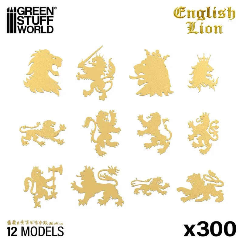 Vorteilspreis | Englischer Löwe Symbole