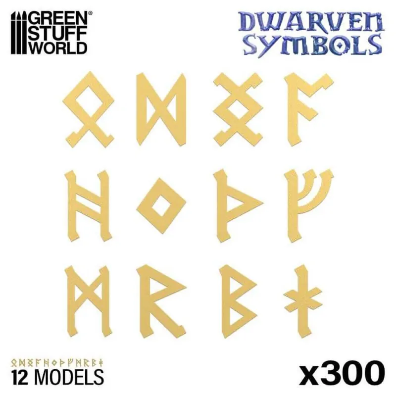 Zwergen Runen und Symbole - Online kaufen