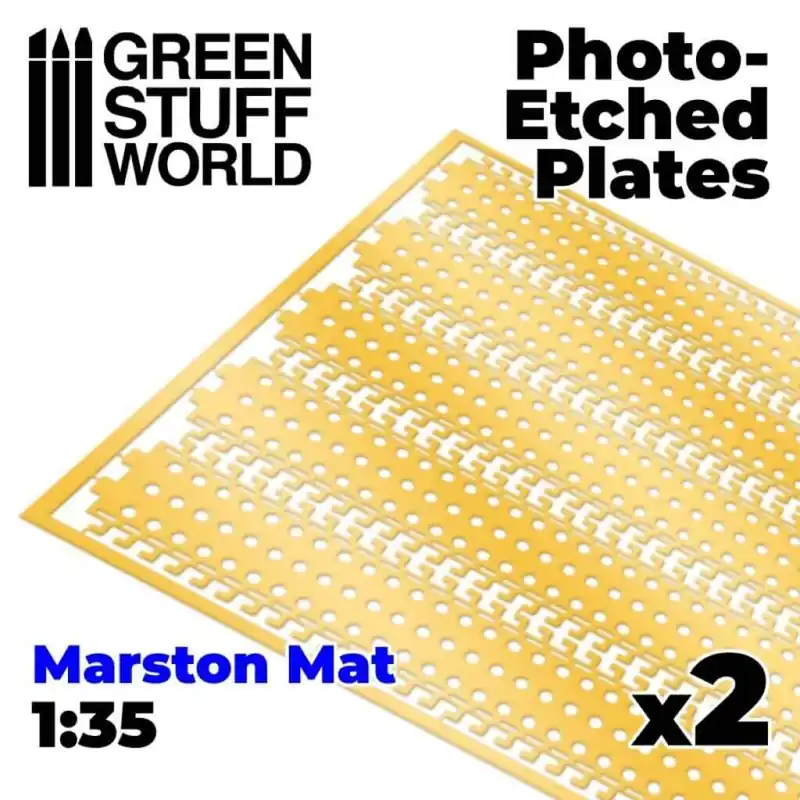 Super-Preis | Messing-Tiefdruckbleche - Sandblech Marston Mats 1 35