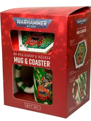 Warhammer Roter Gobbo Tassen-Geschenkset - Expresslieferung