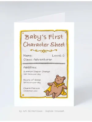 Baby’s First Character Sheet | Sonderpreis