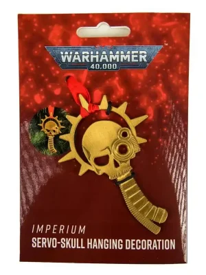 Extra sparen | Warhammer Servo-Schädel mit Heiligenschein - Hängedekoration