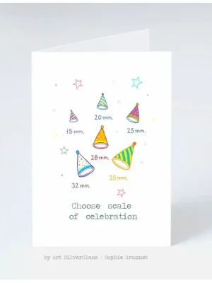 Choose Scale of Celebration - Premium-Qualität
