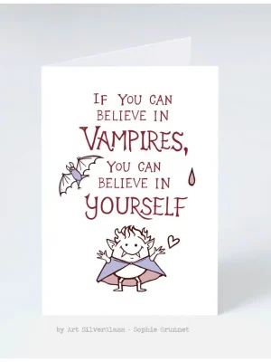 If you can believe in vampires | Abverkauf