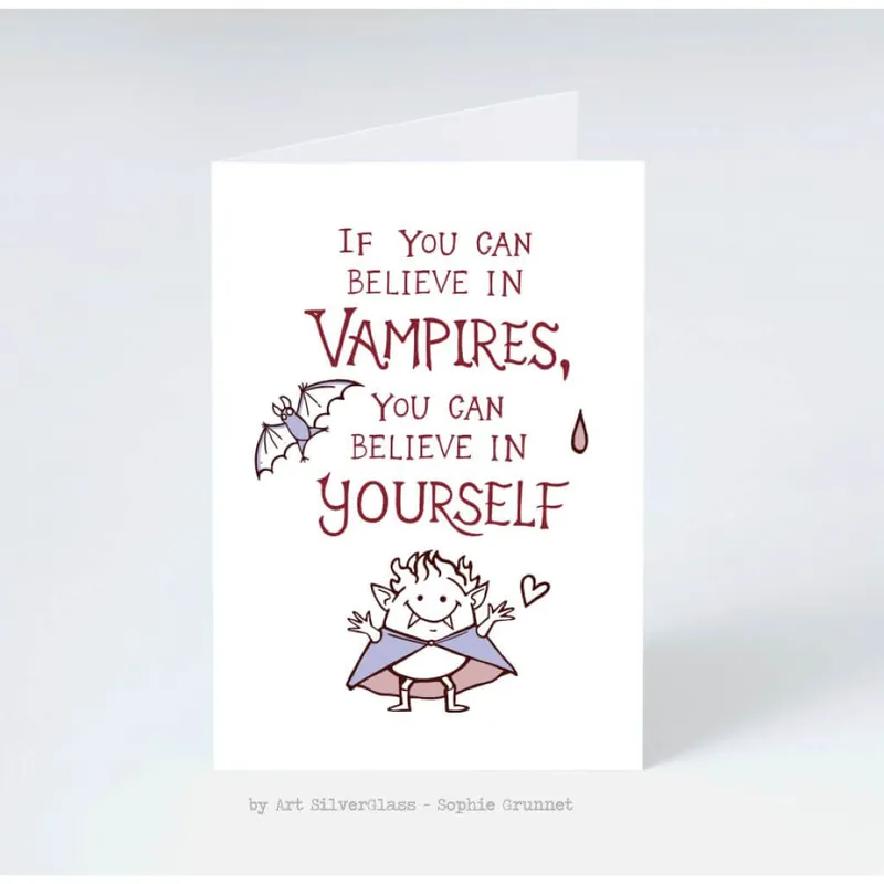 If you can believe in vampires | Abverkauf