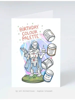 Birthday Colour Palette | Kostenlose Rückgabe