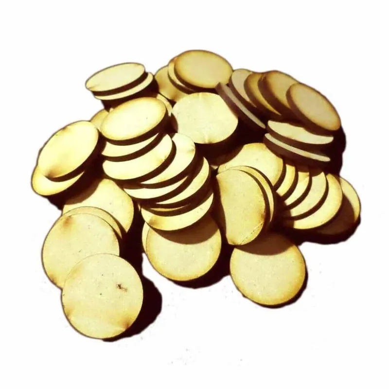 Auf Lager | 50x 32mm Round Bases