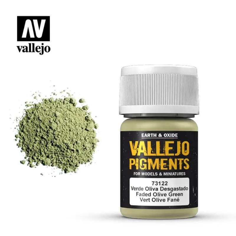 Pigment Faded Olive Green - Zertifiziert
