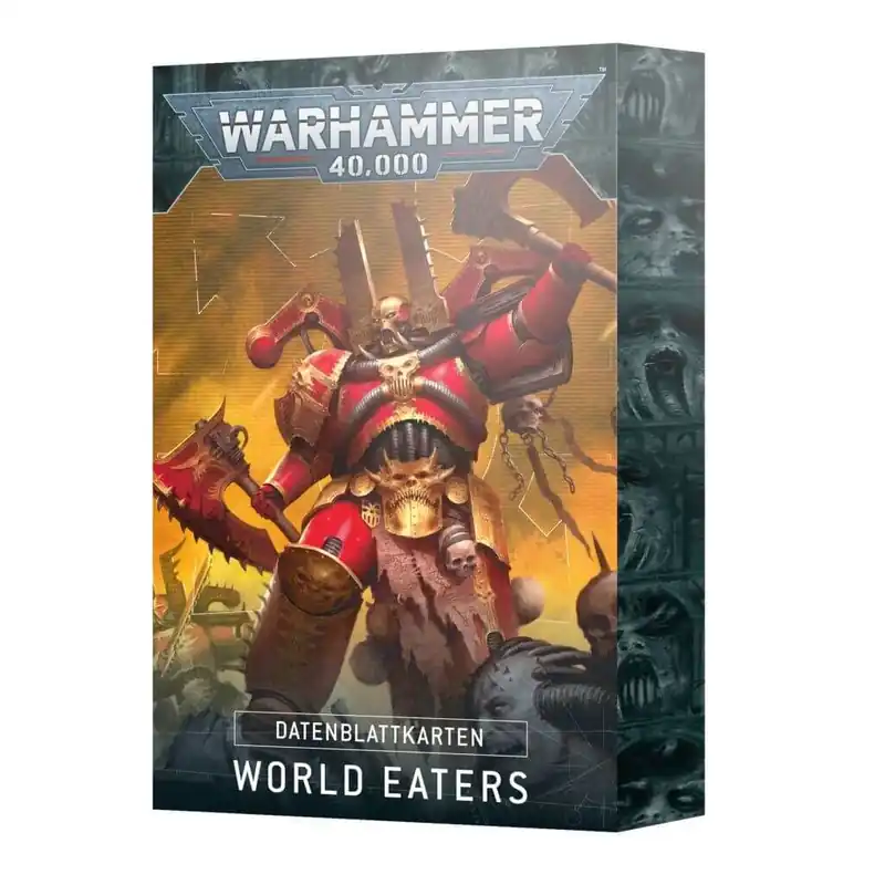 Sonderaktion - Datasheet Cards World Eaters - engl.