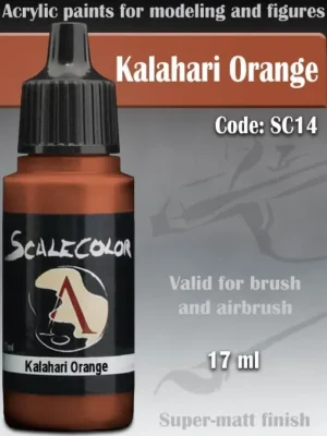 Direkt vom Hersteller - Scalecolor Kalahari Orange 17ml