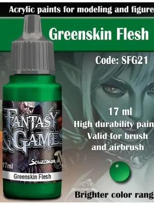 Nur solange der Vorrat reicht | Fantasy&Games Greenskin Flesh 17ml