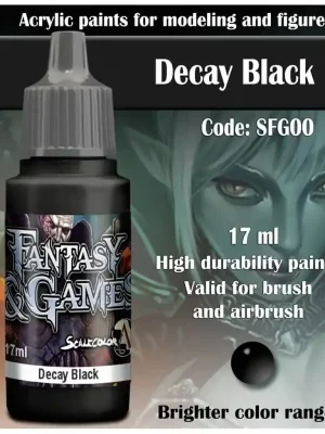 Schnäppchen | Fantasy&Games Decay Black 17ml