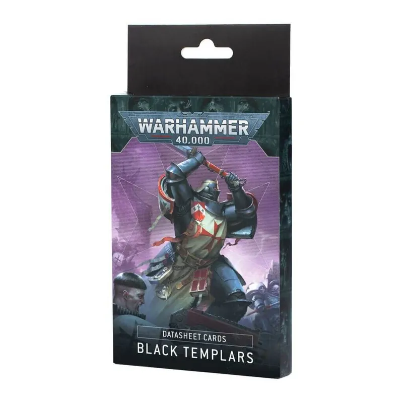 Sofort bestellbar - Datasheet Cards Black Templars - engl.