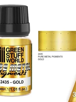 Zertifiziert - Pure Metal Pigments GOLD