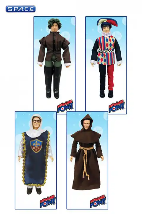 Expressversand - 4er Satz Renaissance Faire Cosplay Outfit! Series 3 SDCC 2014 Exclusive