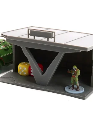 ZONA ALFA Sowjetische Bushaltestelle - Tabletop Wargames Terrain - Tschernobyl Gaming Miniaturen - 15mm - 20mm - 28mm - 32mm | Angebot