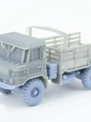 GAZ-66 Sowjetischer (Gelände-)Militärlastwagen 28 mm/20 mm/15 mm Wargaming-Fahrzeug, kompatibel mit Team Yankee - Hohe Qualität