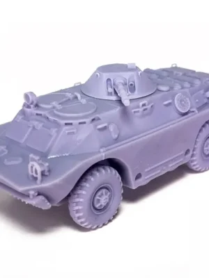 Amphibisches gepanzertes Aufklärungsfahrzeug BRDM-2 28 mm/20 mm/15 mm Wargaming-Fahrzeug, kompatibel mit Team Yankee | Kundenliebling