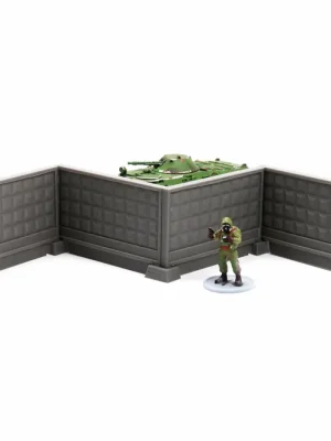 ZONA ALFA PO2 Modulare Betonzäune – 28 mm & 20 mm RPG Miniatures Gaming Terrain | Jetzt kaufen