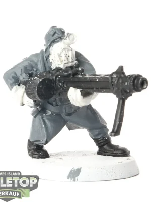 Orks - Orc Greatcoat MG42 Gunner - teilweise bemalt | Wochenendangebot
