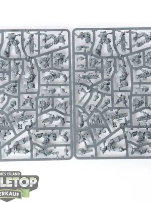 Abverkauf - Space Marines - 10 x Infernus Squad - im Gussrahmen