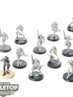 Werkspreis - Raging Heroes - 11 x Iron Storm - Troops - teilweise bemalt