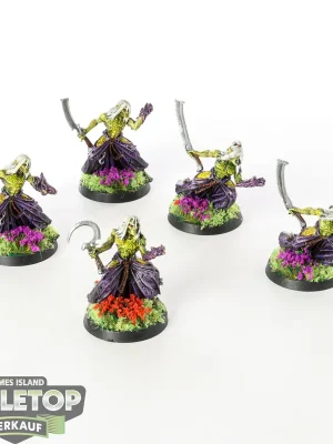 Zertifiziert | Drukhari - 5x Mandrakes - bemalt