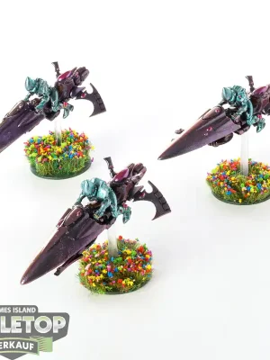 Zertifiziert | Craftworlds - 3x Windriders - bemalt