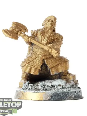 Heute bestellen - Miniaturen - Dwarf Lord Iron - grundiert