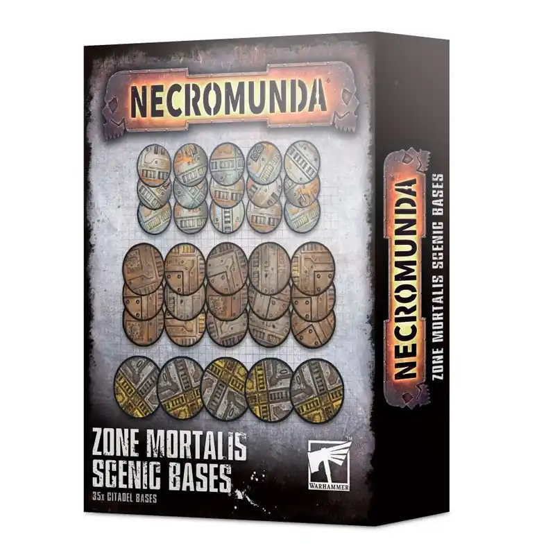 Necromunda - Zone Mortailis Bases Set - Markenqualität