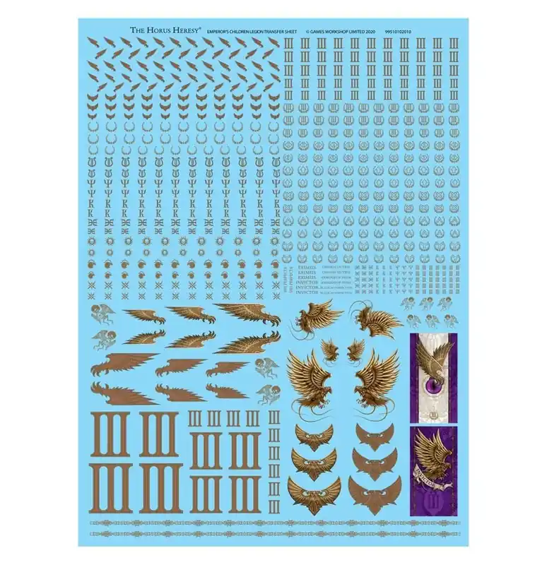 Zertifiziert - Chaos Space Marines - Emperor‘s Children Legion Transfer Sheet