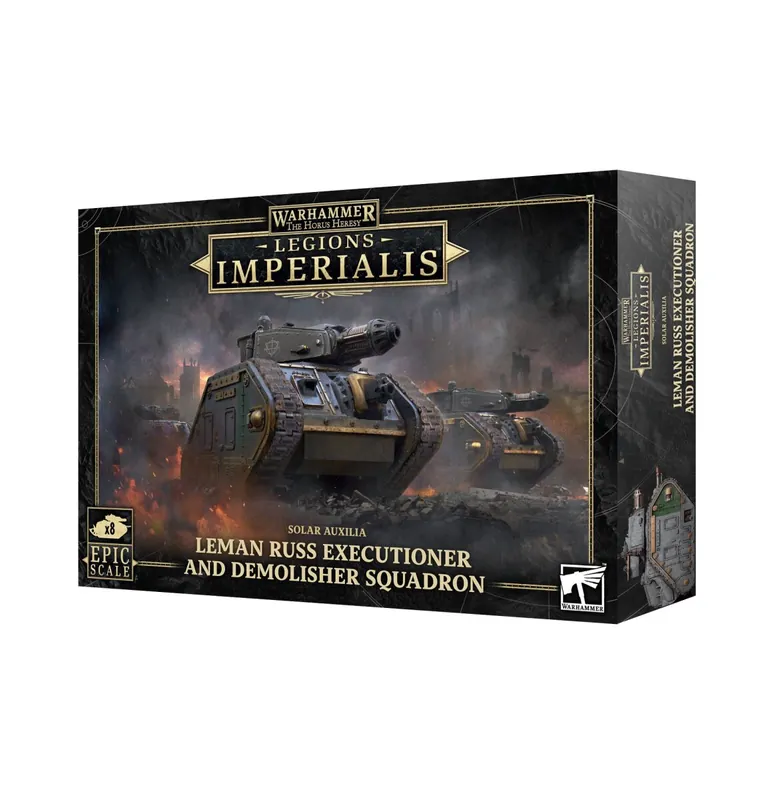 Legions Imperialis - Leman Russ Executioner and Demolisher Squadron | Sehr beliebt