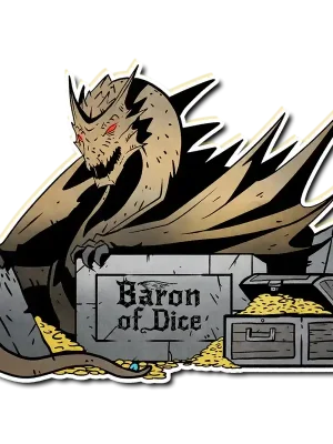 Beliebt | Baron of Dice - Premium Vinyl Stickers - Ancient Dragon