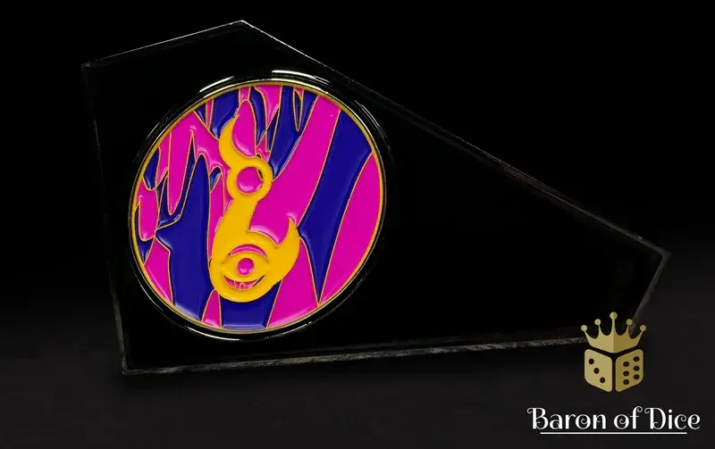 Online bestellen | Baron of Dice – 3" Metal Wargaming Movement Gauge Coin Compatible - Eternal Flame