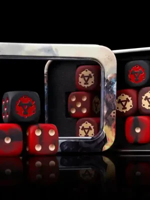 Baron of Dice - Warmachine Khador, Winter Korps Official Dice Set | Sehr beliebt