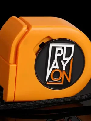 Baron of Dice - Wargaming Tape Measure Orange incl. PlayOn Coin - Direkt bestellen