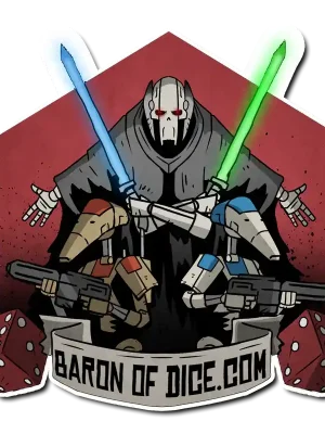 Baron of Dice - Premium Vinyl Stickers - Droid General - Bewährte Qualität
